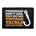 Pull Patch Fisherman Vintage Tackle patch velcro