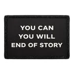 Pull Patch You Can You Will patch 3x2 velcro