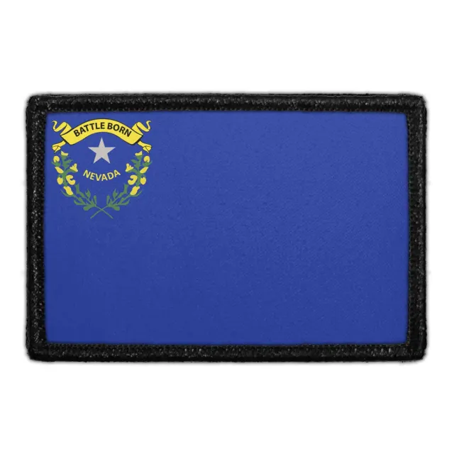 Pull Patch Nevada State Flag patch farve velcro
