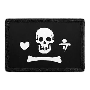 Pull Patch Pirate Stede Bonnet Flag patch velcro