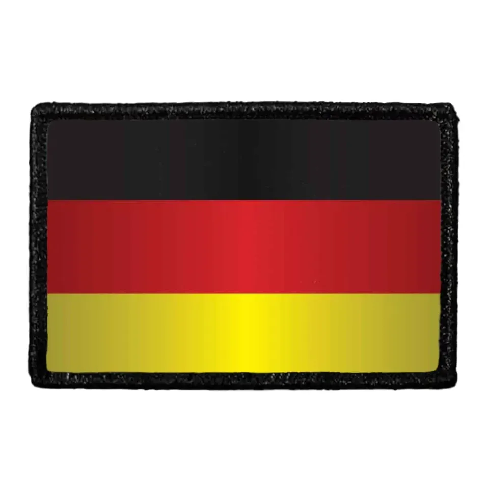 Pull Patch Germany Flag Color patch velcro