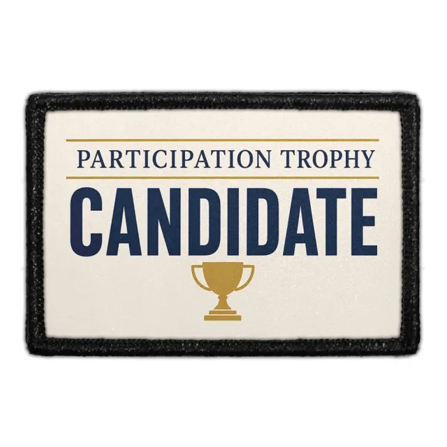 Pull Patch Participation Trophy patch 3x2 citatmærke