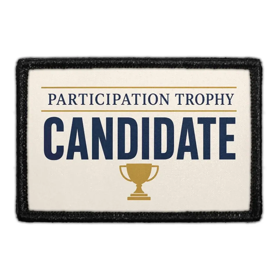 Pull Patch Participation Trophy patch 3x2 citatmærke