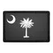 Pull Patch South Carolina State Flag patch sort-hvid