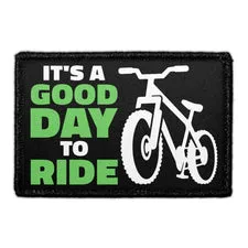 Pull Patch It's A Good Day To Ride patch velcro 7,6x5 cm