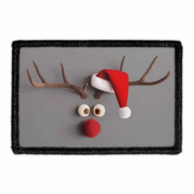 Pull Patch Reindeer patch velcro rensdyr julemotiv