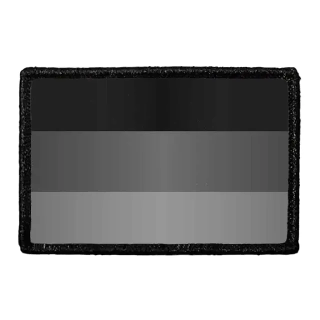 Pull Patch Germany Flag patch sort hvid velcro