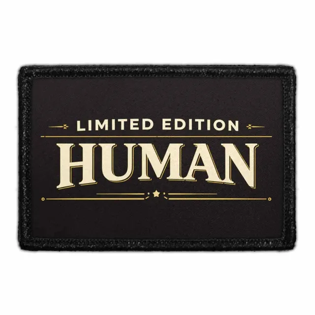 Pull Patch Limited Edition Human patch med velcro – citat
