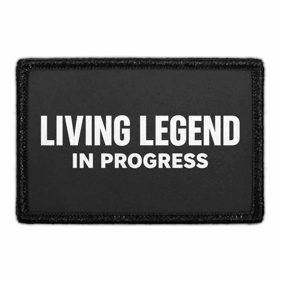 Pull Patch Living Legend patch med velcro fødselsdag