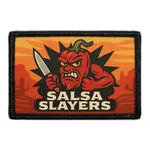 Pull Patch Salsa Slayers patch med velcro