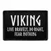 Pull Patch Live Bravely Do Right patch velcro citat