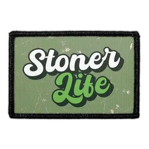 Pull Patch Stoner Life patch med velcro 76x51 mm