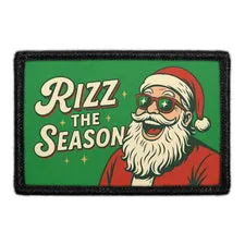 Pull Patch Rizz The Season patch 3x2 velcro jul