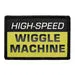 Pull Patch High Speed Wiggle Machine patch velcro logrende