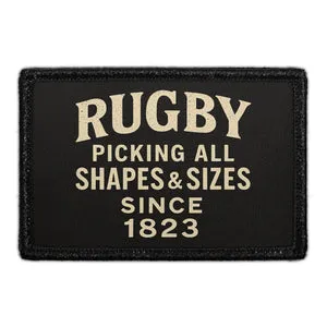 Pull Patch Picking All Shapes & Sizes patch rugby 3x2