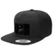 Pull Patch Premium Flat Bill snapback kasket sort uld
