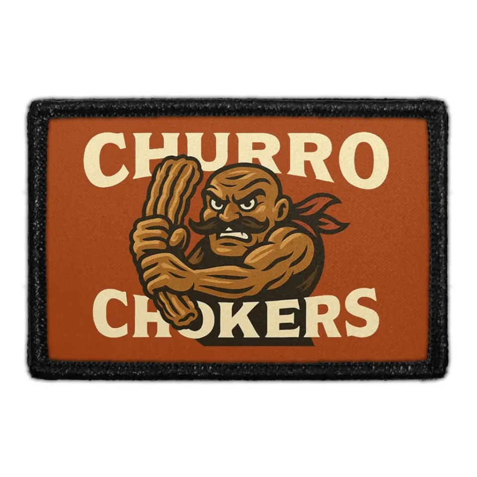Pull Patch Churro Chokers patch velcro 7,6x5,1 cm