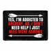 Pull Patch Addicted To Archery More Arrows patch 76x51 velcro
