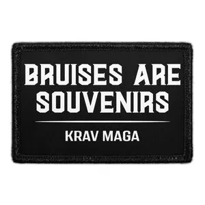 Pull Patch Bruises Are Souvenirs patch krav maga velcro