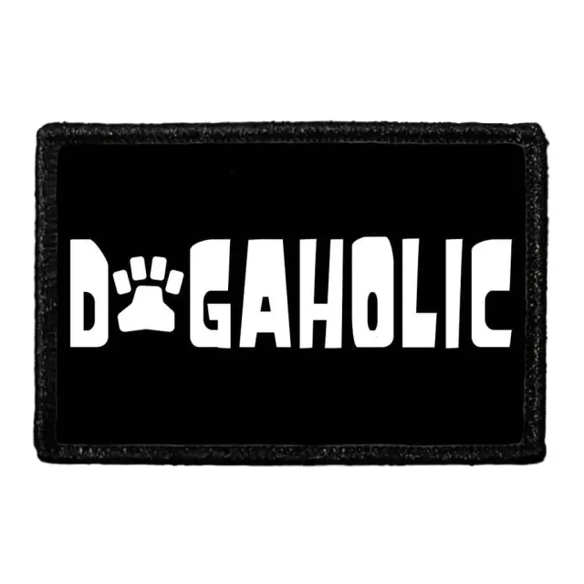 Pull Patch Dogaholic patch med velcro