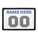 Pull Patch Customizable Jersey patch grå/blå/hvid med velcro