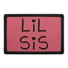 Pull Patch Lil Sis patch 76x51 mm velcro