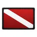 Pull Patch Diver Down Flag patch dykkerflag