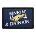 Pull Patch Sinkin Drinkin patch med velcro cornhole