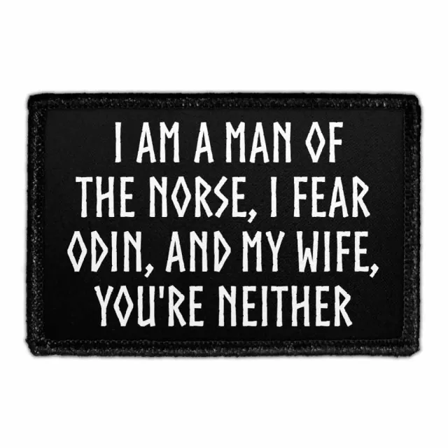 Pull Patch Man Of The Norse Odin patch velcro