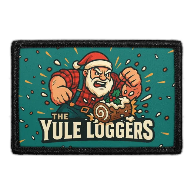 Pull Patch The Yule Loggers julepatch 76x51 mm