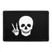 Pull Patch Skull Peace Sign velcropatch 76x51 mm