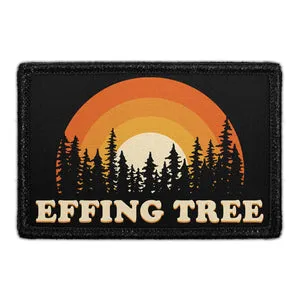 Pull Patch Effing Tree patch 1 stk disc golf humor