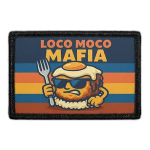 Pull Patch Loco Moco Mafia patch 1 stk velcro
