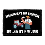 Pull Patch Hay It's In My Jeans patch med velcro bonde