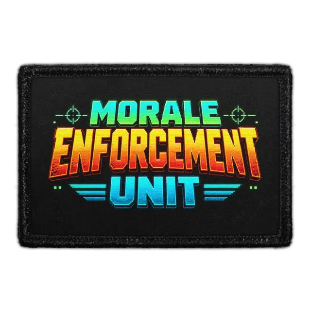 Pull Patch Morale Enforcement Unit patch 3x2