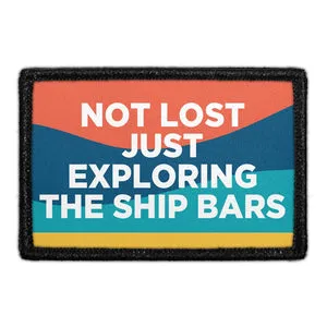 Pull Patch Not Lost Ship Bars patch velcro krydstogt
