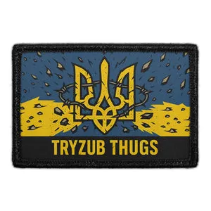 Pull Patch Tryzub Thugs patch taktisk 3x2