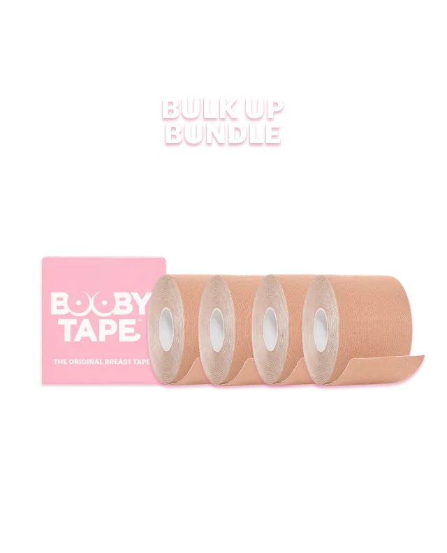 Booby Tape Bulk Up Bundle brysttape 4-pak løft