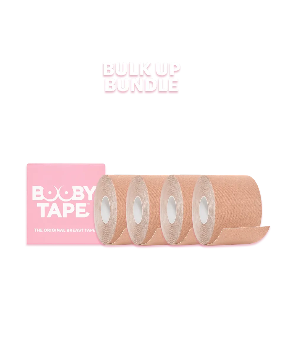 Booby Tape Bulk Up Bundle brysttape 4-pak løft