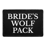 Pull Patch Bride's Wolf Pack velcropatch 3x2 bryllup