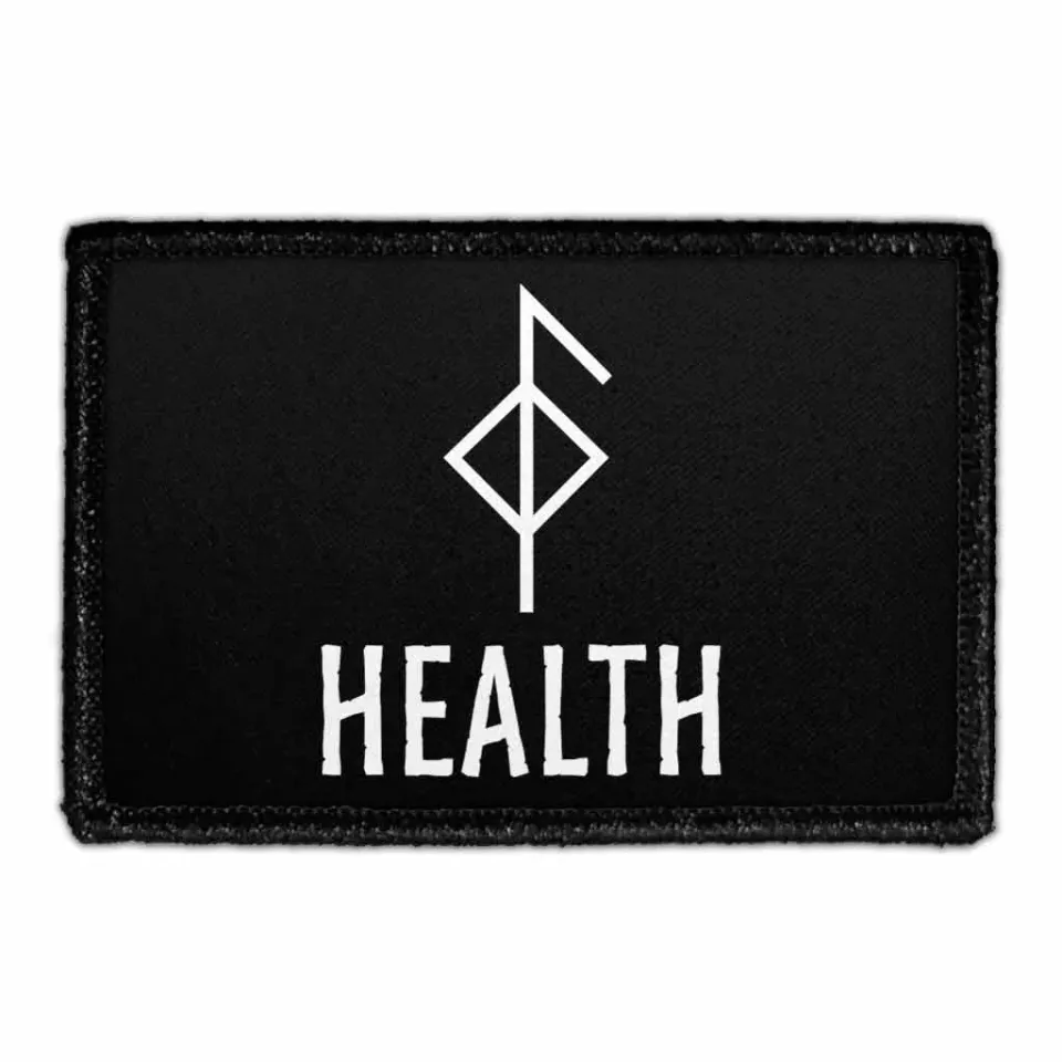 Pull Patch Viking Symbol Health patch velcro 76x51 mm