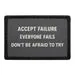 Pull Patch Accept Failure patch velcro 3x2 citat
