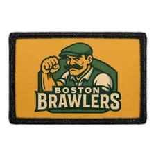 Pull Patch Boston Brawlers patch med velcro 1 stk