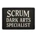 Pull Patch Scrum Dark Arts Specialist patch velcro rugby