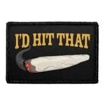 Pull Patch I’d Hit That Joint patch velcro 1 stk sjov