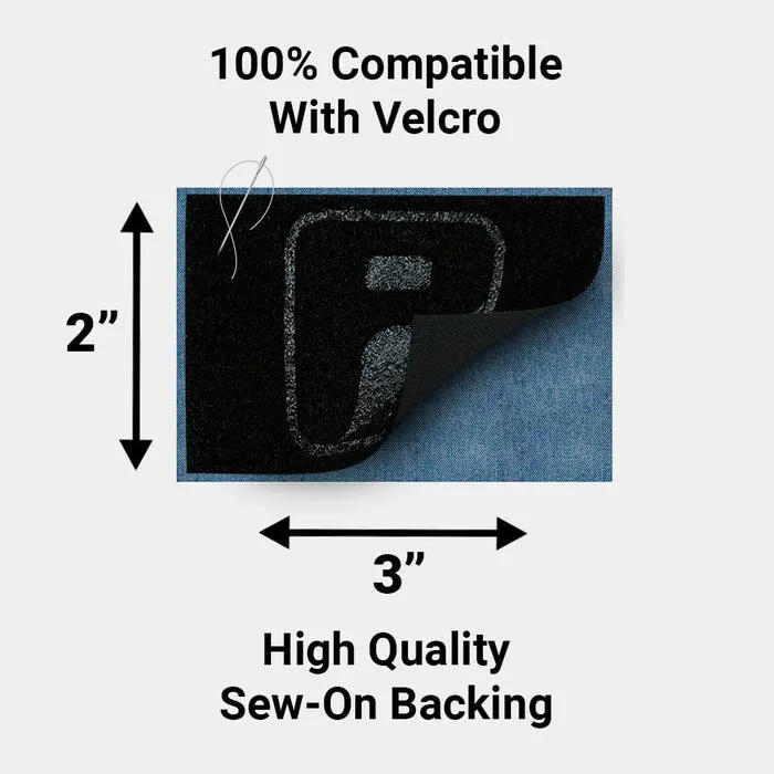 Pull Patch Sew-On Loop Backing underlag 3x2