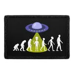 Pull Patch Alien Evolution of Man patch velcro
