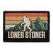 Pull Patch Loner Stoner patch med velcro 76 mm sjov
