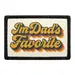 Pull Patch I'm Dad's Favorite Removable patch velcro
