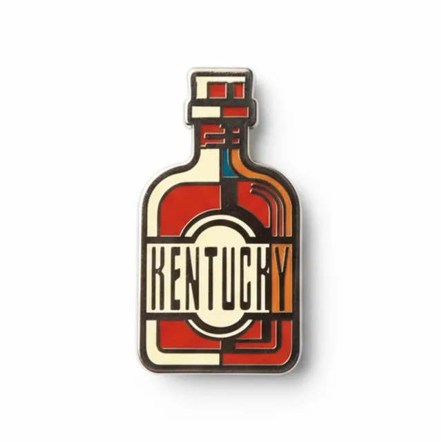 Vagabond Heart Kentucky pin hard enamel